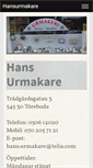Mobile Screenshot of hansurmakare.se